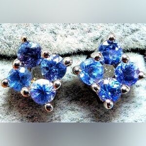 .50 CT Natural Tanzanite Studs